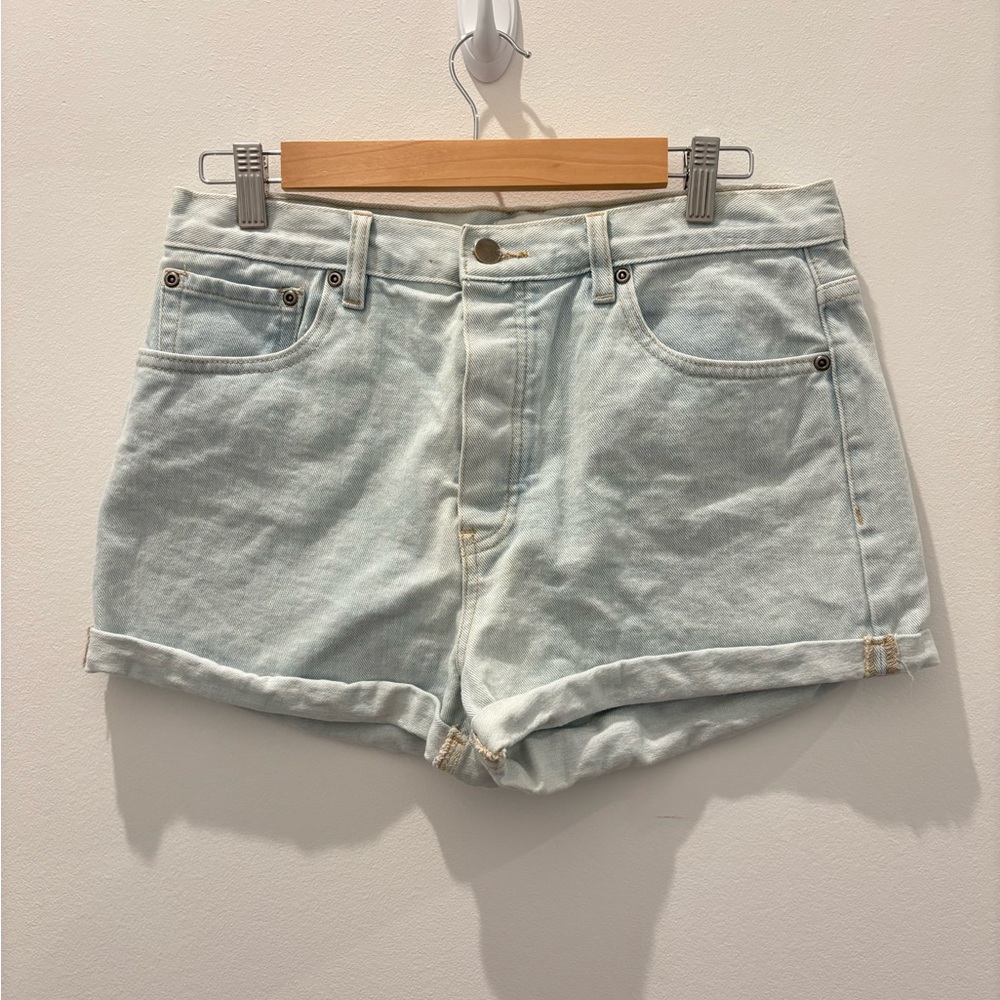 Forever 21 Light Wash Jean Shorts